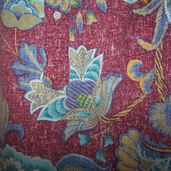 VINTAGE REYN SPOONER HAWAIIAN FLORAL SHIRT S3437 - Picture 4 of 11